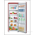 Högkvalitativ retro kylskåp för röd färg